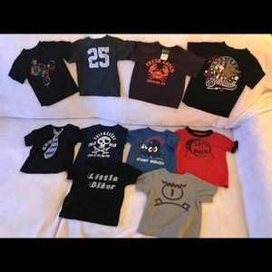 10 Bundled Boys Shirts